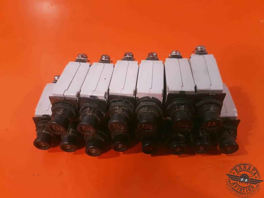 Klixon - Pack With 14 Circuit Breakers