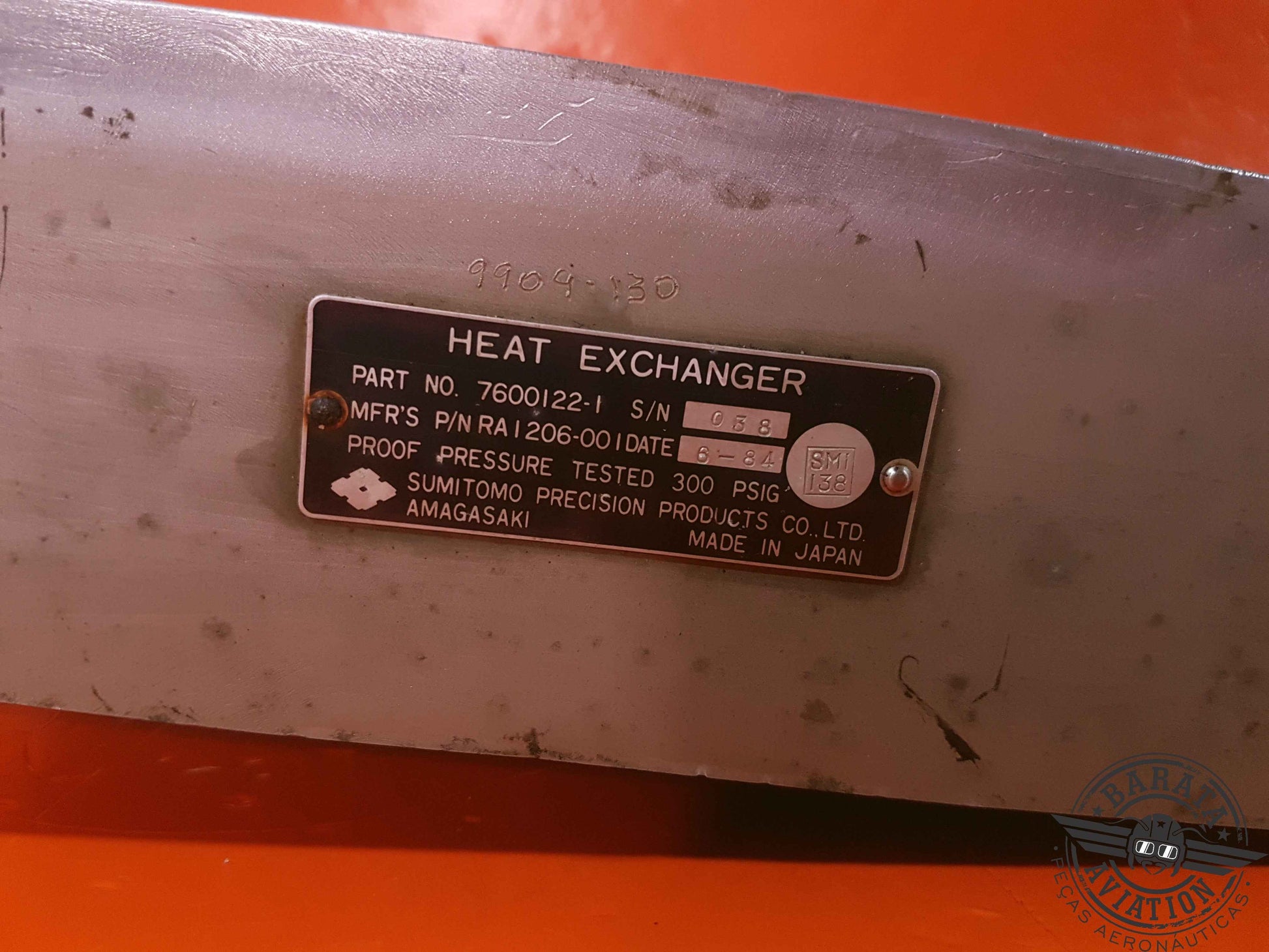 7600122-1 Sumitomo Precision - Heat Exchanger