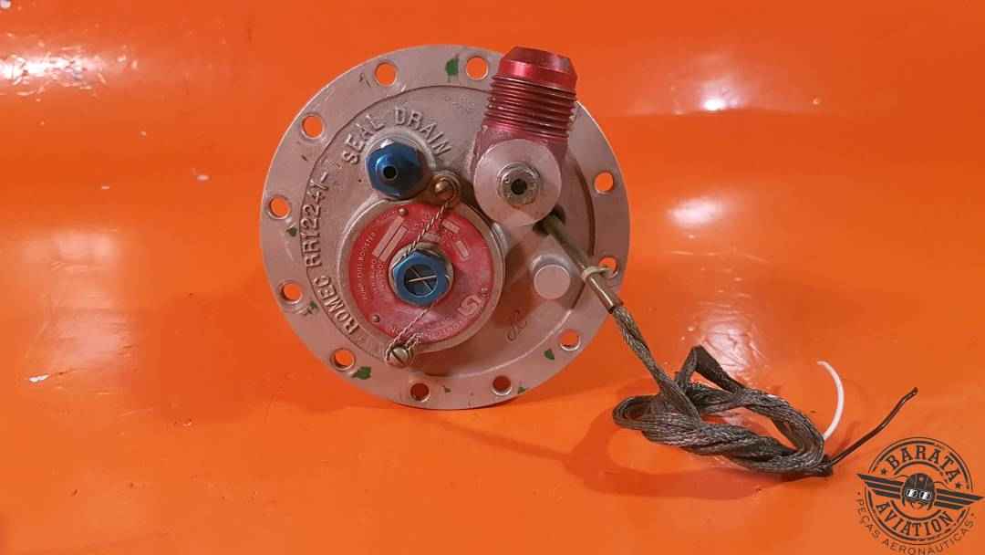 RR12670F Lear Romec Fuel Boost Pump Assy - 26 Vdc - 9.5 Amps