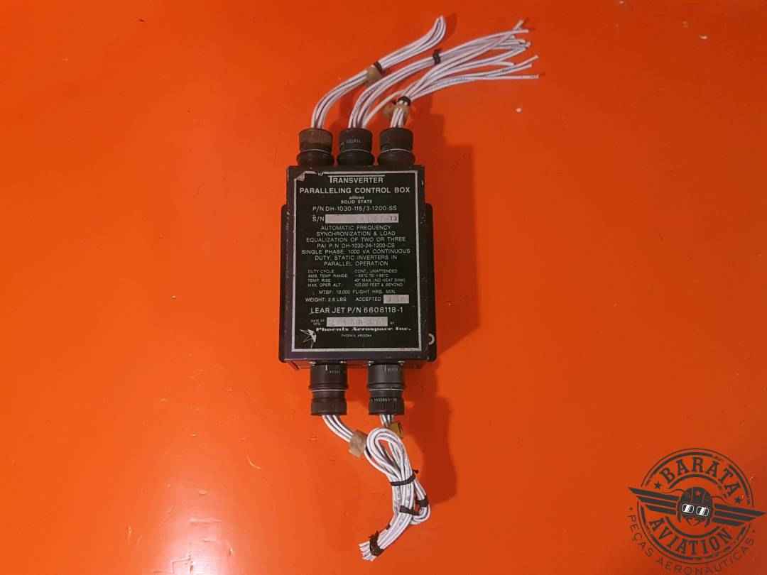 DH-1030-115/3-1200-SS Phoenix Transverter Paralleling Control Box - W/ Connectors