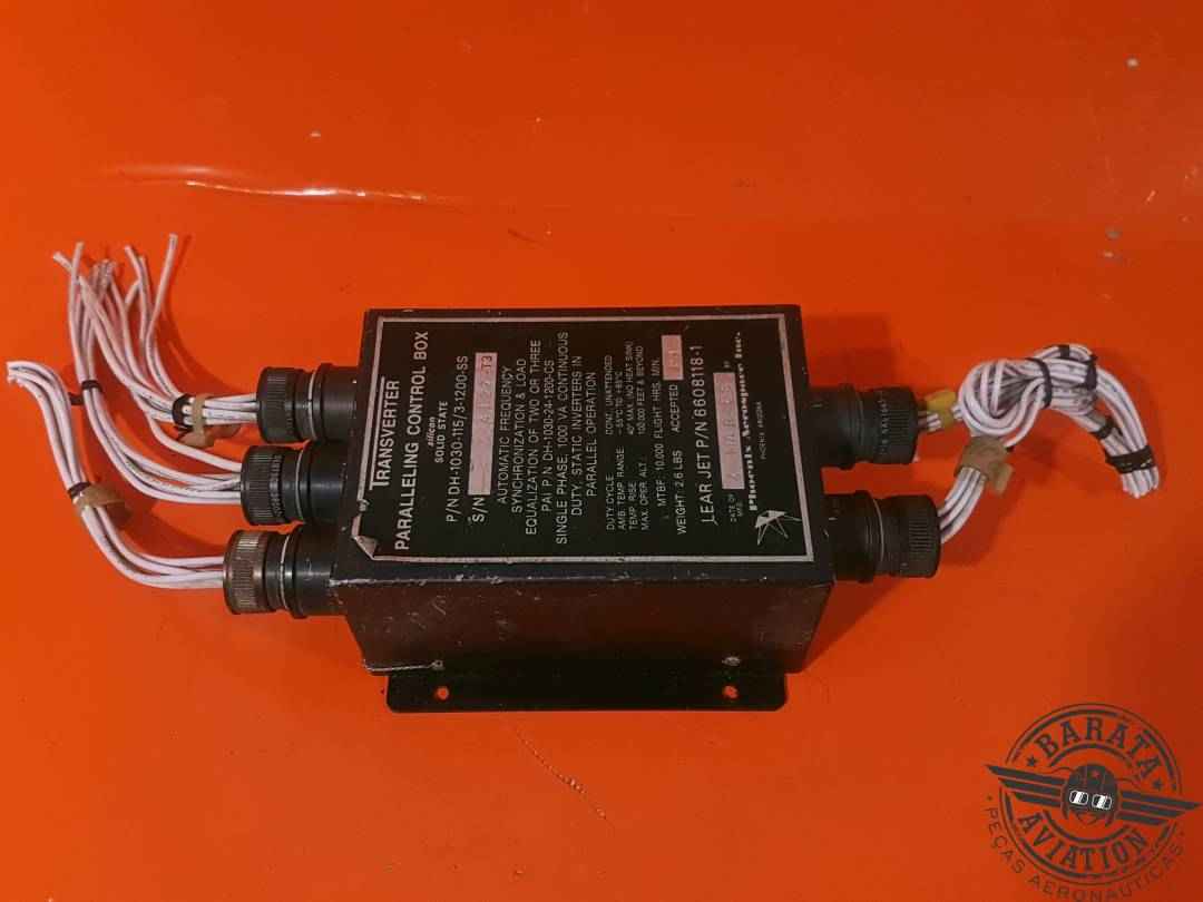 DH-1030-115/3-1200-SS Phoenix Transverter Paralleling Control Box - W/ Connectors