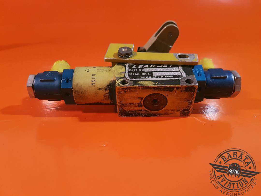 2380059-12 Learjet Valve Assy Parking Brake
