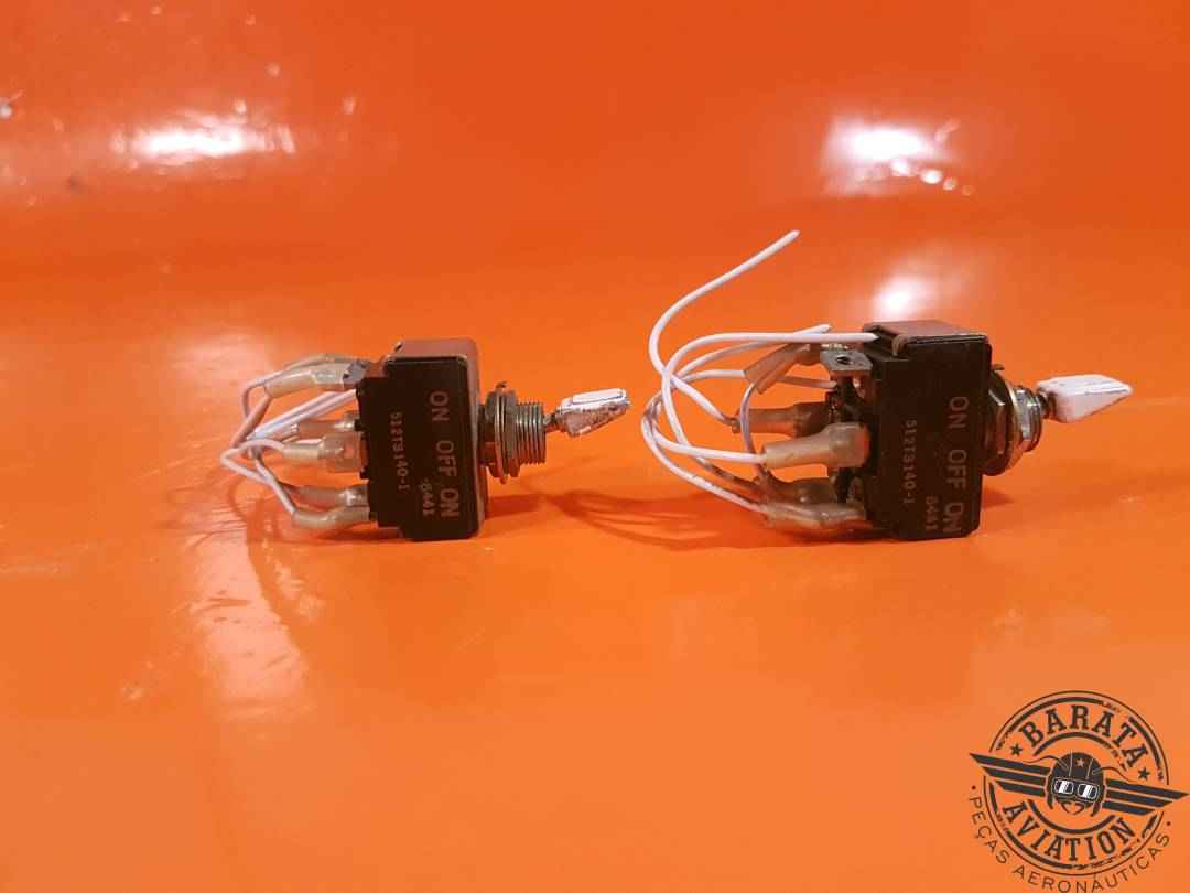 512TS140-1 MicroSwitch Set Of 2 Toggle Switch - On/Off/On 