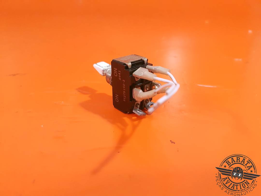 512TS140-3 Micro Switch Toggle Switch - On/On 