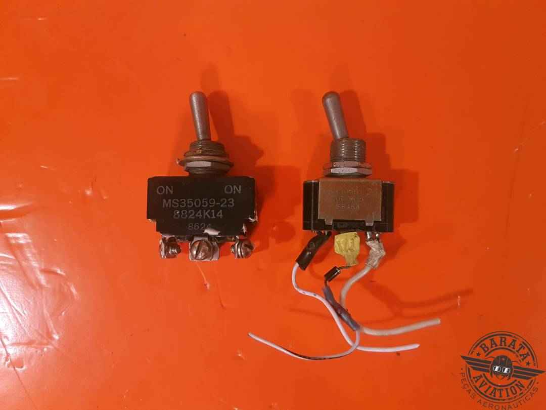 Kit of 2 Toggle Switches 2 Positions On/On