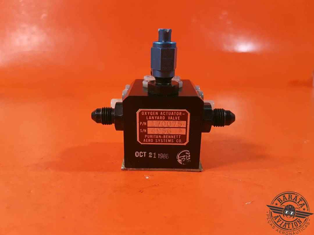 170075  Puritan Bennett - Oxygen Actuator Lanyard Valve