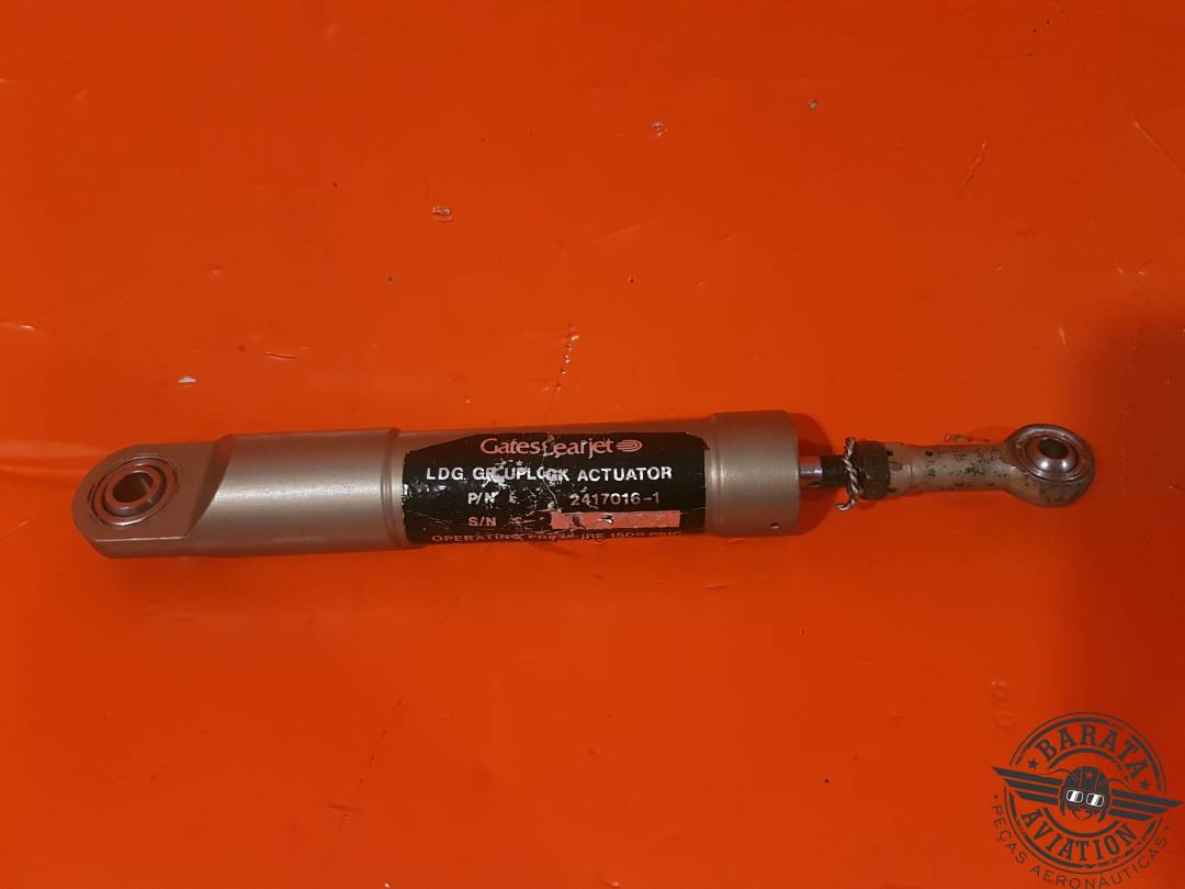 2417016-1 Gates Learjet Landing Gear Uplock Actuator Assy