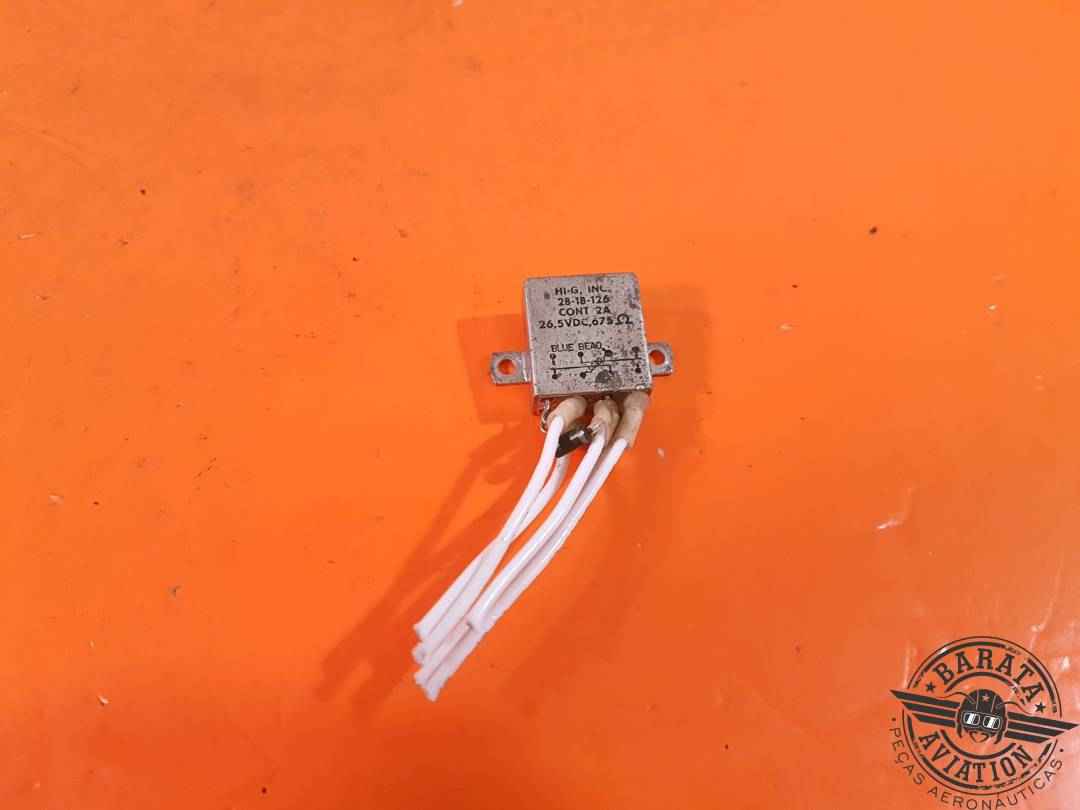 2B-1B-126 Hi-G Relay - 26,5 vdc
