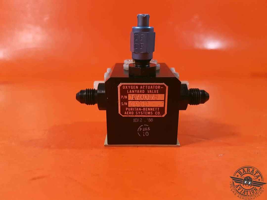 170075 Puritan Bennett - Oxygen Actuator Lanyard Valve