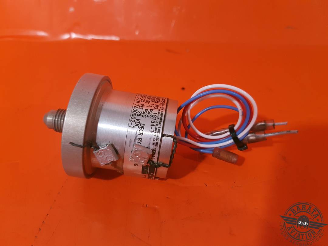 1G134-2 Custom Pressure Switch 2 to - 24 vdc