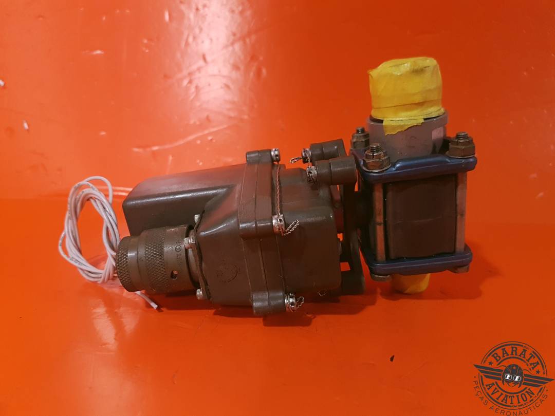 6600355-2 Válvula de cierre de combustible Gates Learjet, 28 V CC, 3 amperios