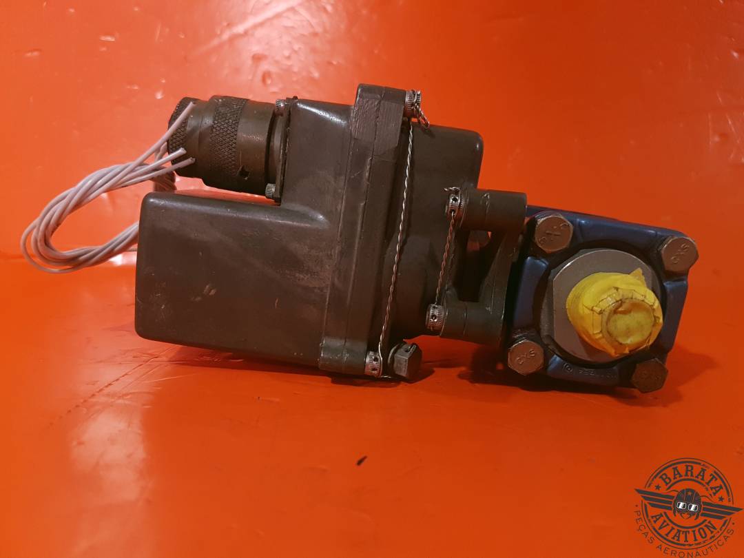 6600355-2 Válvula de cierre de combustible Gates Learjet, 28 V CC, 3 amperios