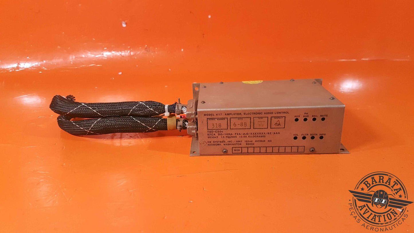 417 DB Systems Electronic Audio Control Amplifier