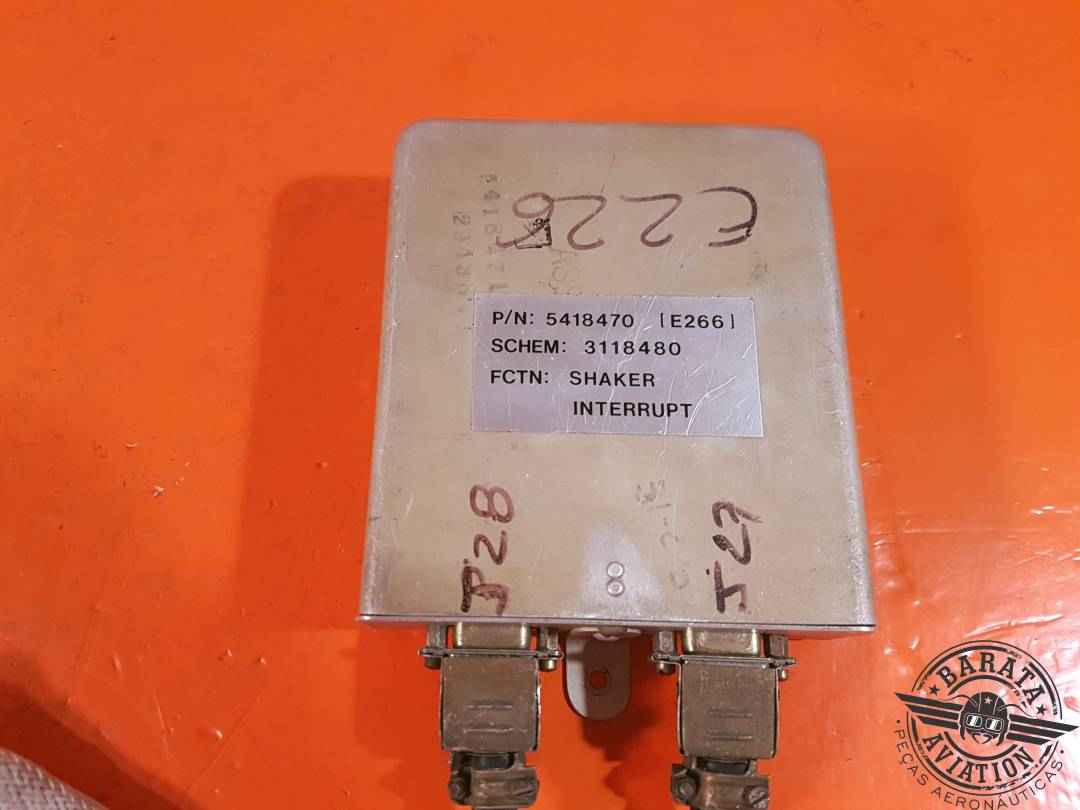 5418470-2 Gates Learjet Shaker Interrupt - W/ Connectors