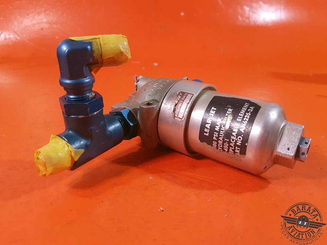 Conjunto de filtro hidráulico Learjet AN6235-3A