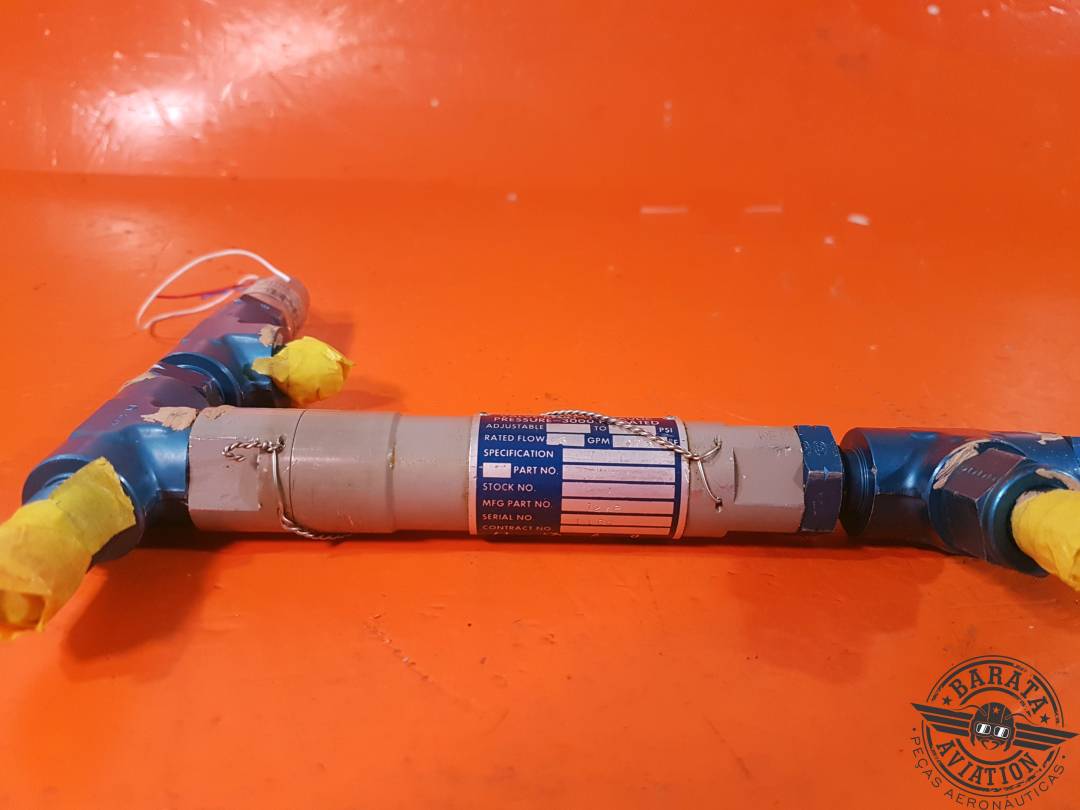 1248 Pneu Draulics Valve Assy Pressure Relief - Hydraulic - 3000 psi