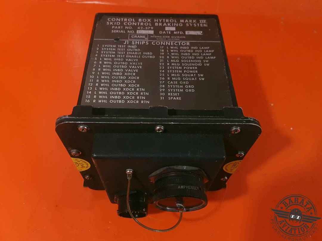 42-379-1 Hydro-Aire Mark III Control Box Hytrol Skid Control