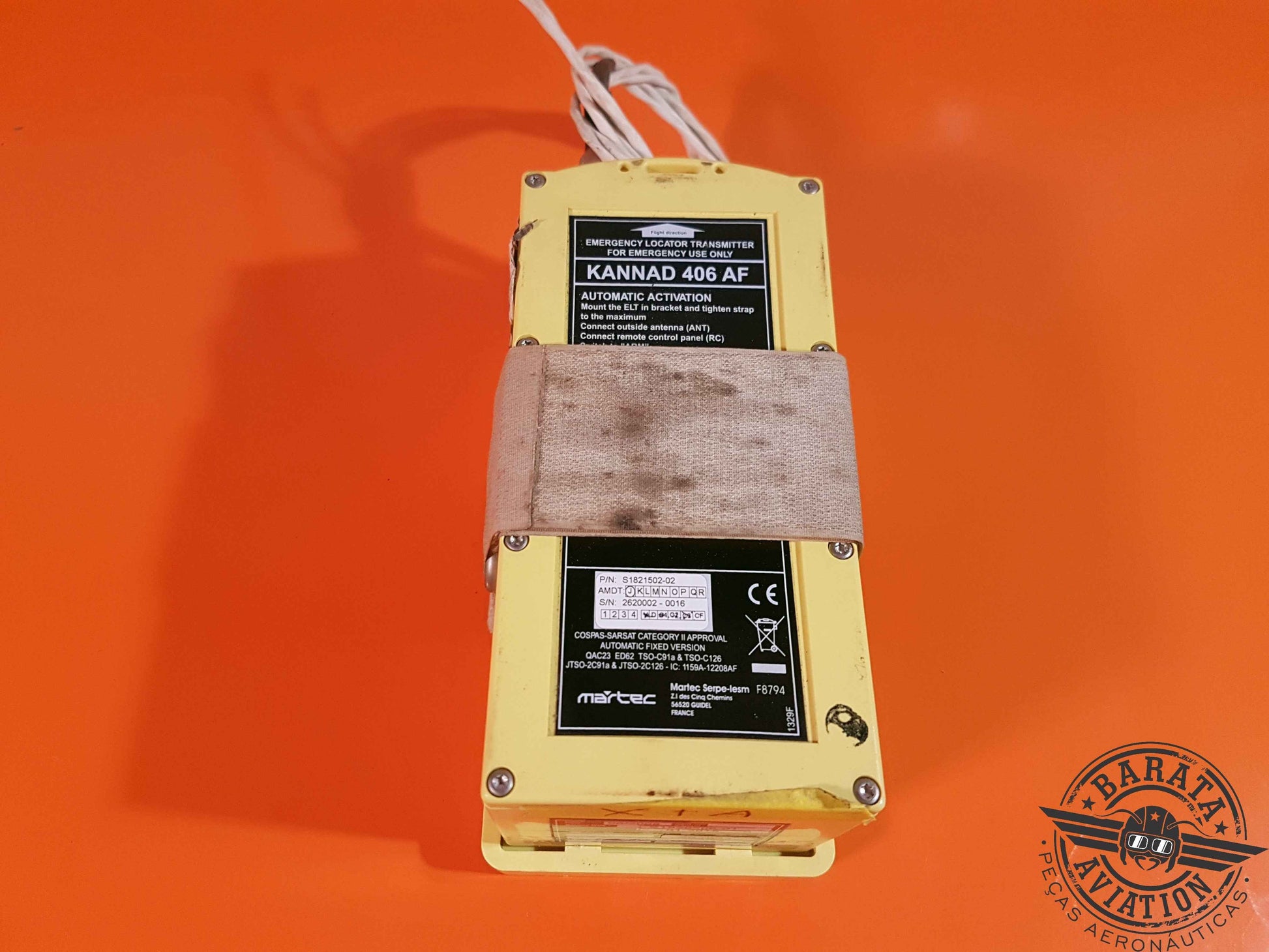 S1821502-02 Kannand 406 AF ELT - No Battery