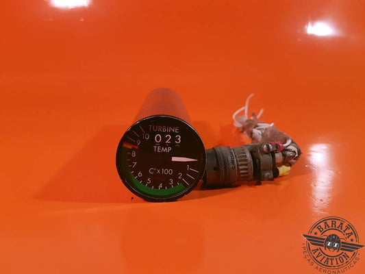 131350-3 Airesearch Turbine Temperature Indicator- w/ connector 