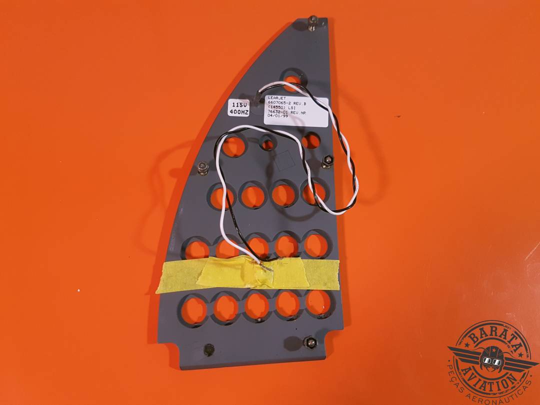 6607065-2 Panel superpuesto Learjet - 115 V - 400 Hz