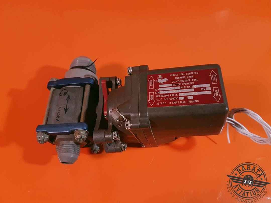 660035-5-2 Gates Learjet Fuel Shutoff Valve