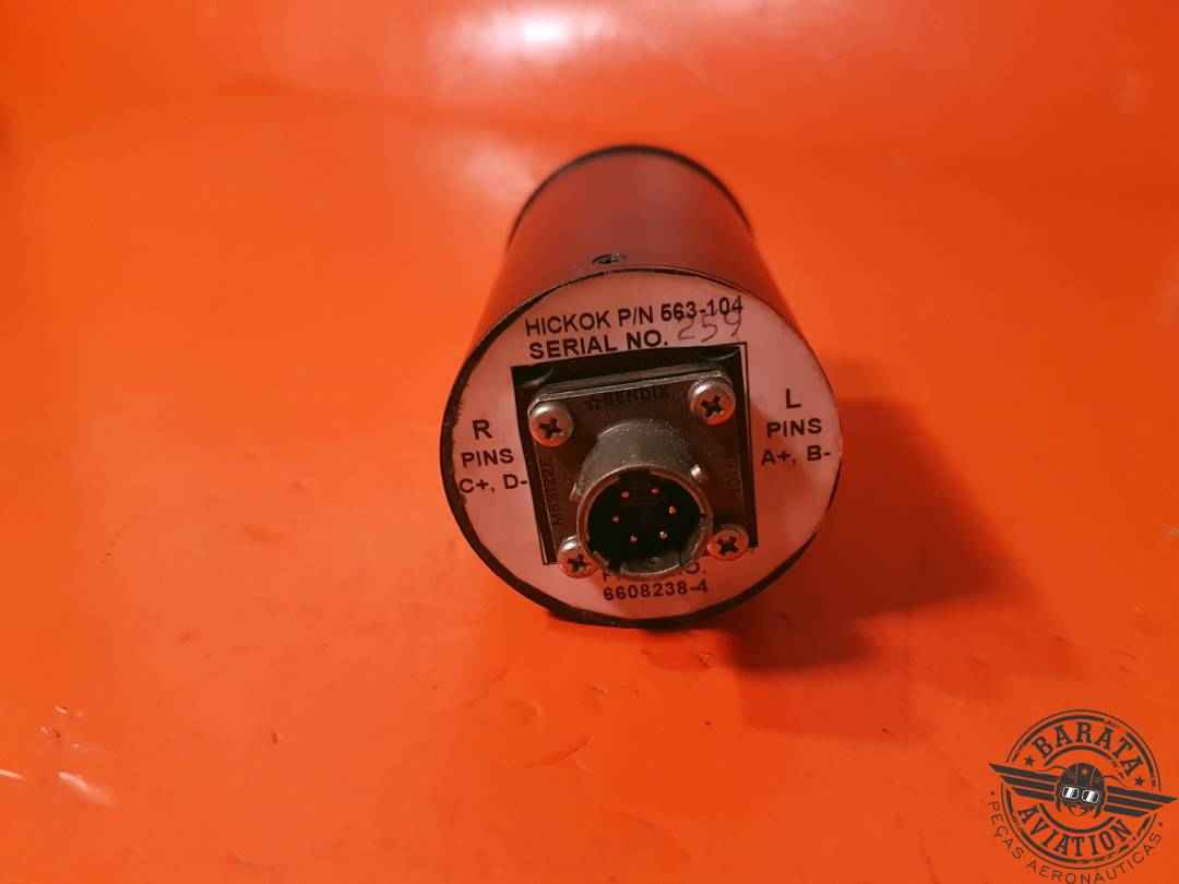 6608238-4 Indicador de flujo de combustible Lear Jet