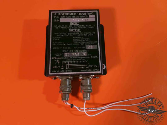 6608119-1 Learjet Autoformer - 115/26 VAC- W/ Connectors