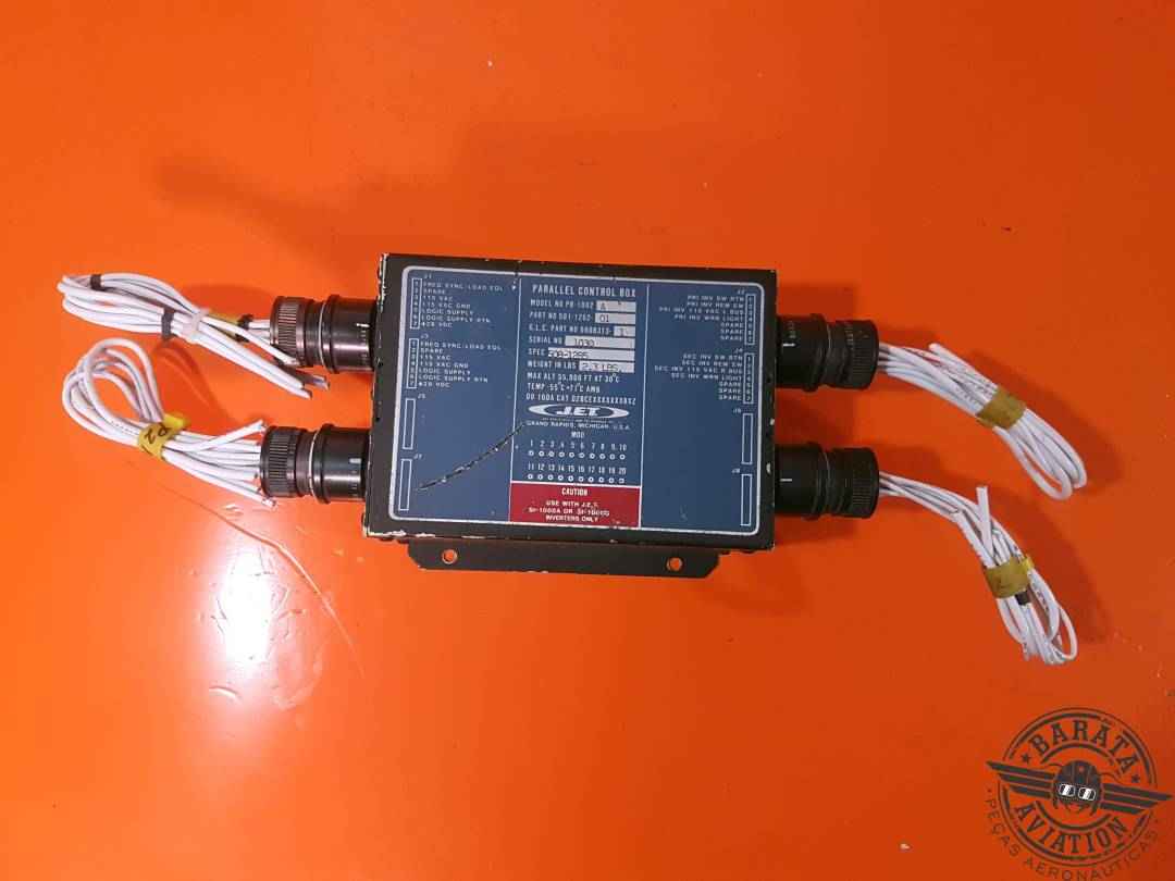 501-1262-01 J.E.T. PB-1002A Parallel Control Box 28 vdc