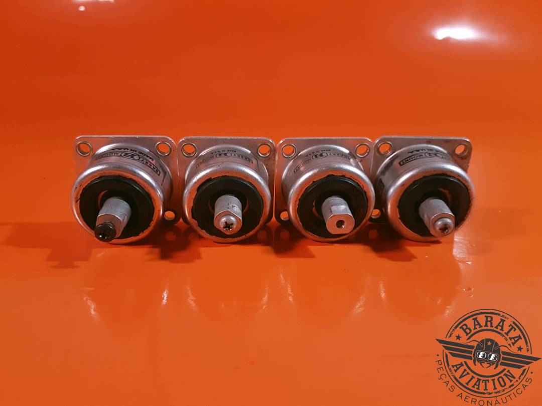 H44-BA-6 Barry Mounts Kit Of 4 Vibration Isolator