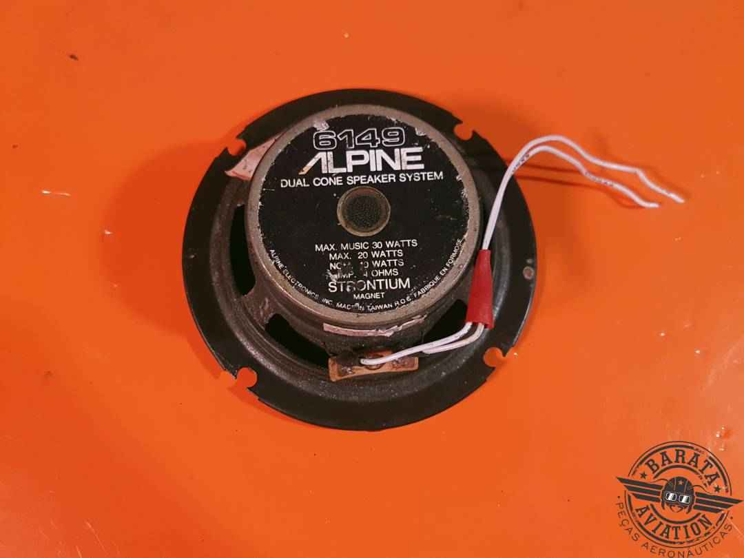 6149 Alpine Speaker - Dual Cone - 30 w 