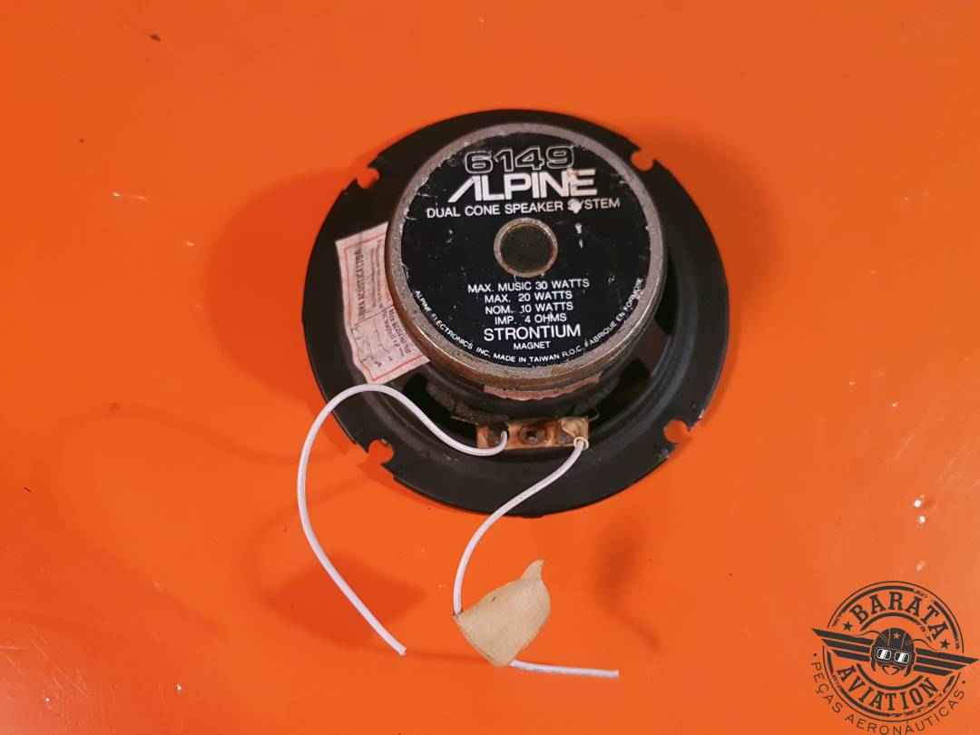6149 Alpine Speaker - Dual Cone - 30 w 
