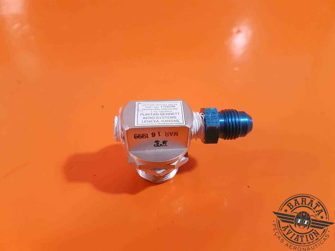 170098 Puritan Oxygen Outlet Valve Assy