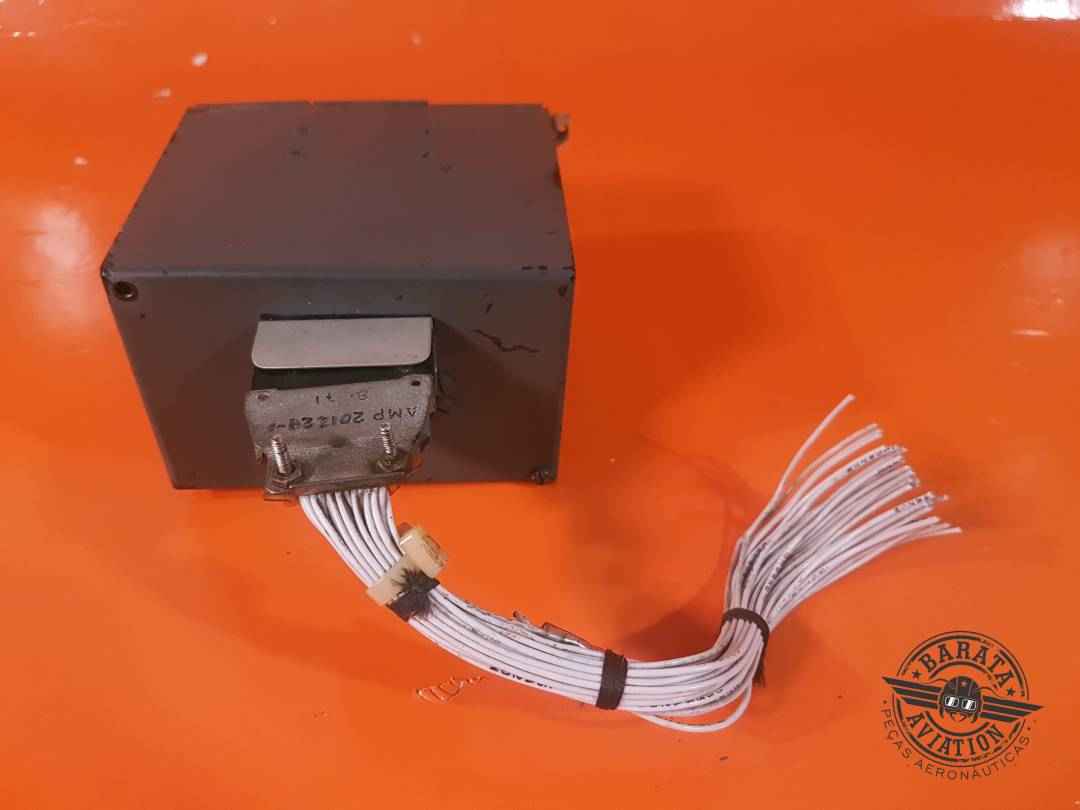 6608303-2 Lear Jet Instrument Cluster Box - Indicadores não estão inclusos