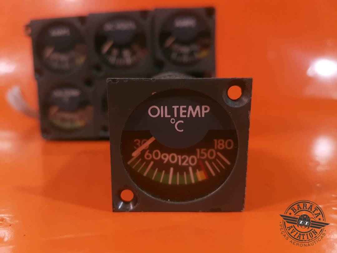 5002-3025 Insco Lerjet Oil Temperature Inicator - Range: 30 To 180 c