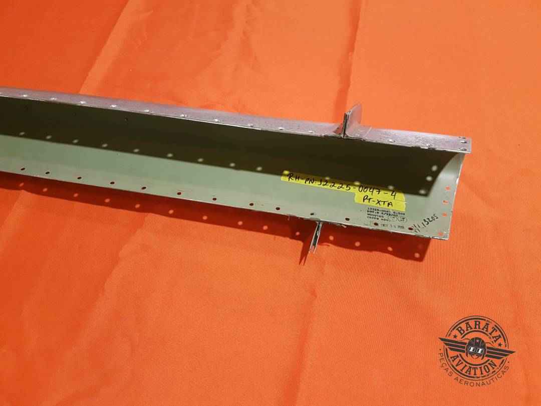 12225-0047-4 Learjet Skin, Leading Edge R/H