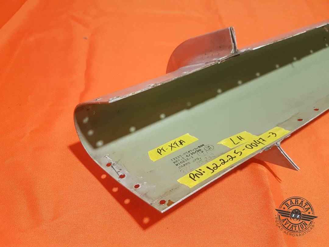 12225-0047-3 Learjet Skin, Leading Edge L/H