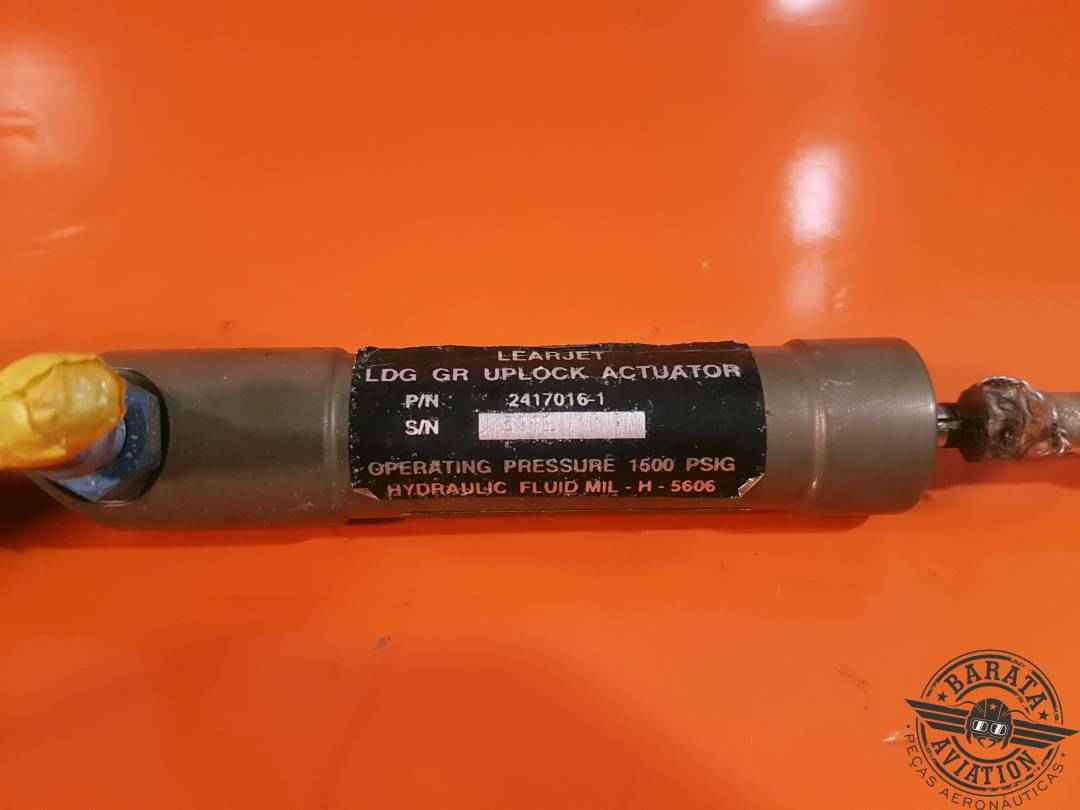 2417016-1 Gates Learjet Landing Gear Uplock Actuator Assy