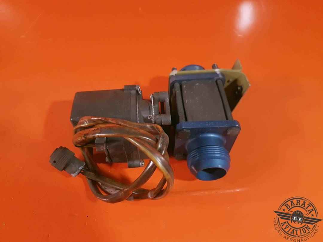 P41-791 Circle Fuel Shutoff Valve - 28 vdc - 3 Amps