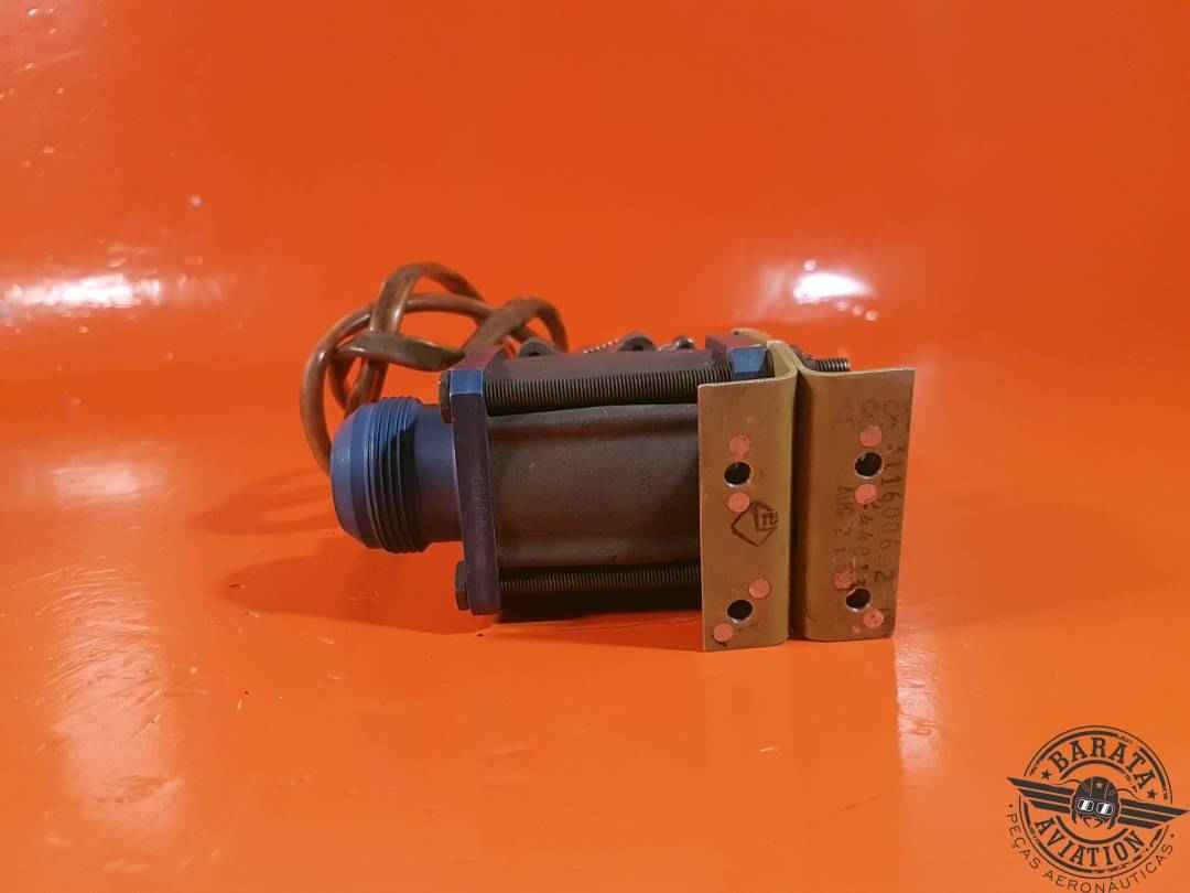 P41-791 Circle Fuel Shutoff Valve - 28 vdc - 3 Amps