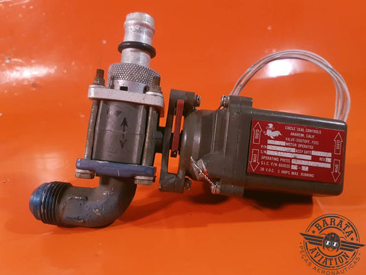 660035-5-2 Gates Learjet Fuel Shutoff Valve Assy