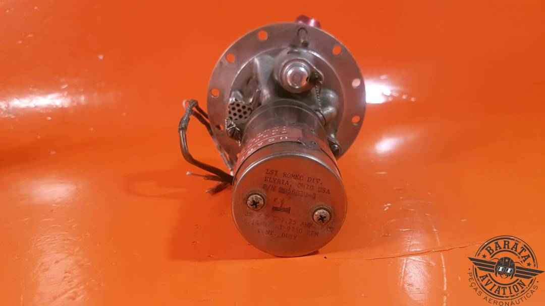 RR12670F   Romec Learjet Fuel Boost Pump Assy - 26 Vdc - 9.5 Amps 