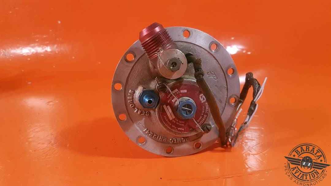 RR12670F   Romec Learjet Fuel Boost Pump Assy - 26 Vdc - 9.5 Amps 