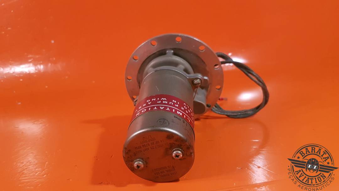RR12670F Romec Learjet Fuel Boost Pump Assy - 26 Vdc - 9.5 Amps 