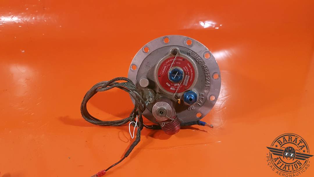 RR12670F Romec Learjet Fuel Boost Pump Assy - 26 Vdc - 9.5 Amps 
