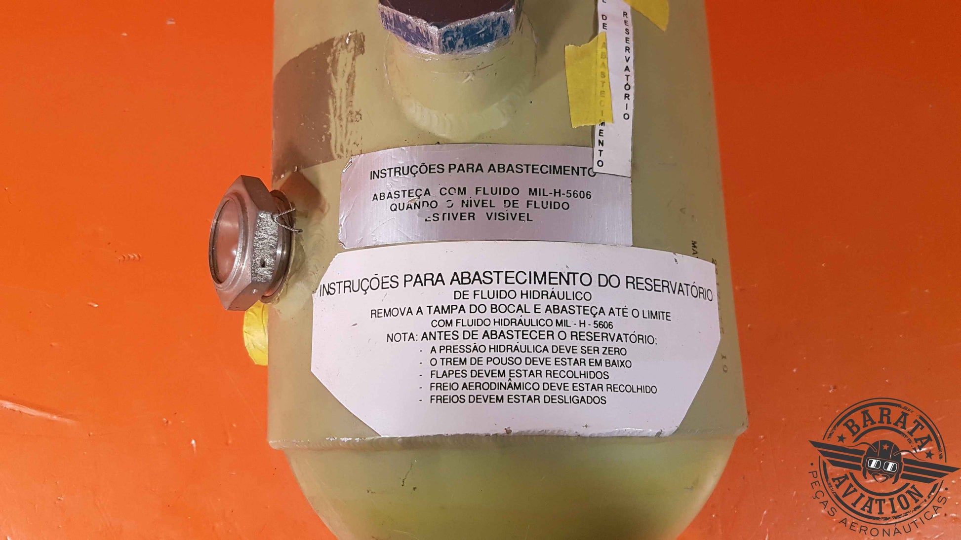 2317075-10   Learjet 31 Hydraulic Reservoir
