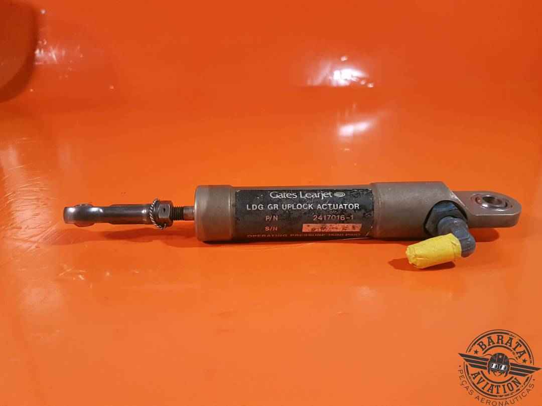 2417016-1  Gates Learjet Landing Gear Uplock Actuator Assy