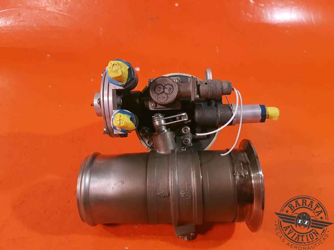 27441496-02 Airborne Cabin Air Flow Control & Shutoff Valve Assembly