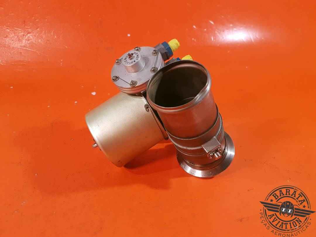 27441496-02 Airborne Cabin Air Flow Control & Shutoff Valve Assembly