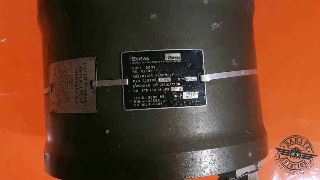 318200-1003 Bertea / Embraer Hydraulic Reservoir Assembly