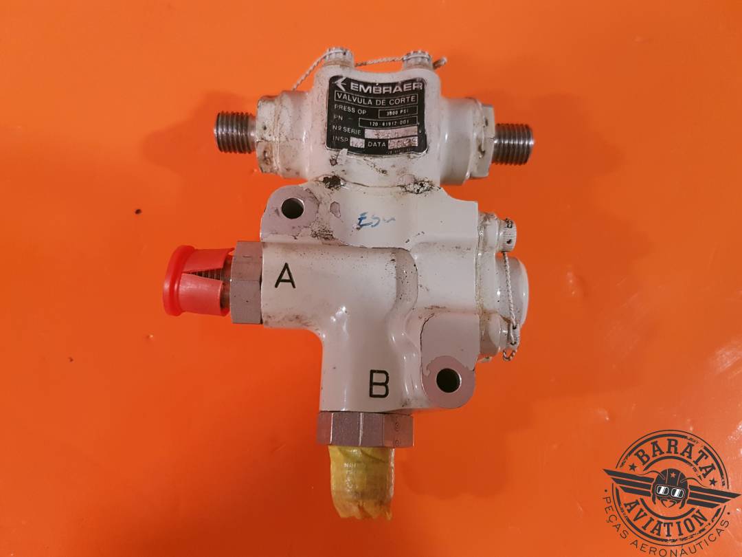 120-41912-001 Embraer Shutoff Valve Assy